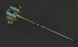 Fantasy Lion Hammer  Low-poly  3D model