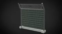 Fence  3D model