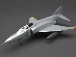 fighter 3D model