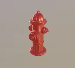 Fire Hydrant 3D model