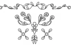 Floral Elements 3D model