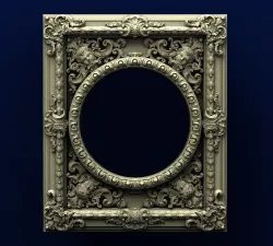 frame for mirror 3D model