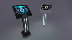 Futuristic Kiosk 3D model