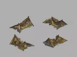 gAME Destruction - Military Camp Tent 02 3D model