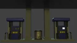Gas Pump 3D model