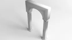 Gateway Square 3D model