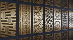 Geometry pattern pack - 7 patterns 3D model