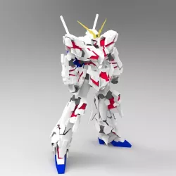 GUNDAM UNICORN 3D model