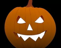 Halloween Pumpkin 3D model