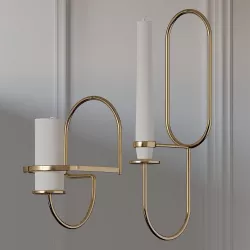 HAY LUP WALL - BRASS 3D model
