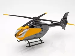 Helicopter 3D model