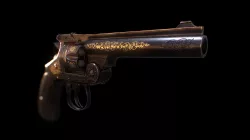 Henry Revolver Low-poly  3D model