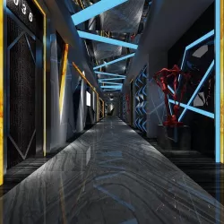 Hotel entertainment KTV bar disco Sing 0124 3D model