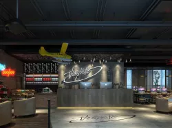 Hotel entertainment KTV bar disco Sing 036 3D model