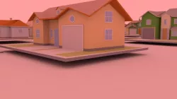 Houses 3D model