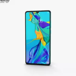 Huawei P30 Aurora 3D model