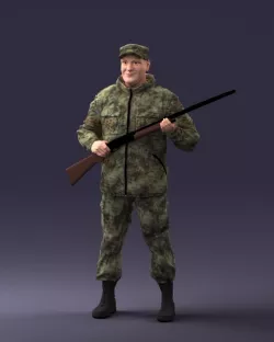 hunter 0226 3D model