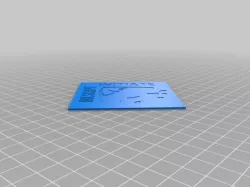 Inkscape Fridge Badge Magnet