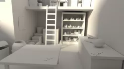 Inside lab 3D model