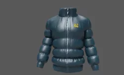 jacket outdor 3D model