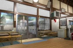 Japanese Bathhouse 3D model