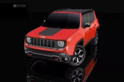Jeep Renegade 2019 Low-poly  3D model