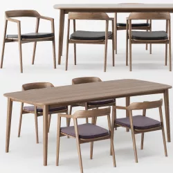 KARPENTER GRASSHOPPER Table and Chair 3D model