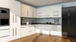Kitchen 3d max Model Kithcen Set Modern 3D model