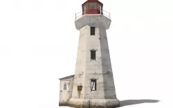 Light House Low-poly  3D model