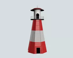 Lighthouse 3D model