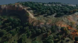 Low poly tree pack for large scenarios Low-poly  3D model