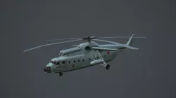 Lowpoly Mi-6 Hook Low-poly  3D model
