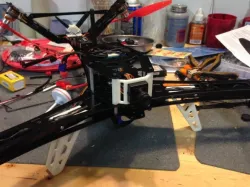 Lynxmotion Hunter V-Tail 500 FPV Camera Mount