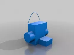 MakerGear M2 dual extruder space planning model