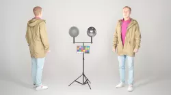 Male casual style 22 Low-poly  3D model