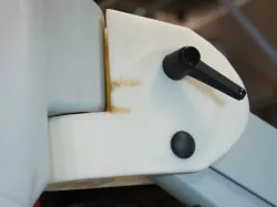 Mantis Stereo Microscope Yaw Hinge Bracket