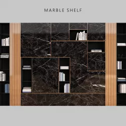 Marble Shelf 3D model