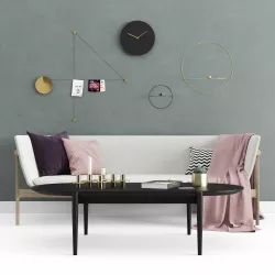 Menu Sofa And Table With Decor 3D model
