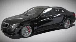 Mercedes-Benz AMG E-Class Low-poly  3D model