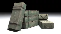 Military Crate Low-poly  3D model
