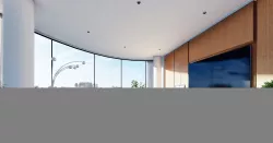 Modern livingroom and kitchen 3D model