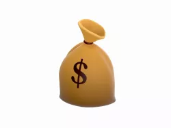 Money Bag 3D model