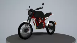 Motorcycle M1nsk scr 250 3D model
