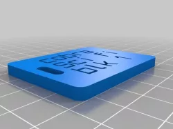My Customized Customizer Version of luggage label
