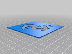 My Customized Stencil-o-Matic - Dragon