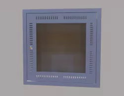 Optical Network Unit Box  for  internet Low-poly  3D model