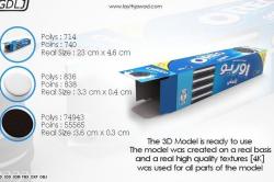 Oreo with Box 3D Models 3D model