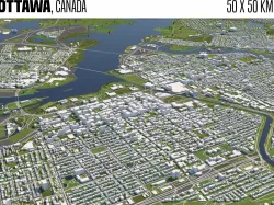 Ottawa Canada 3D model