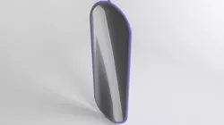 Oval Mirror 3D model