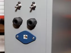 Panel Mount for Ethernet Jack Inline Coupler